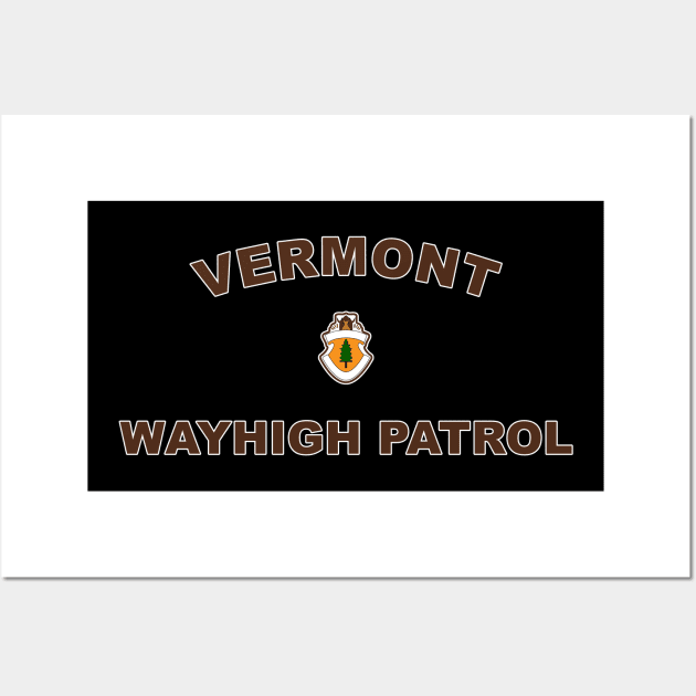 WayHigh Patrol Wall Art by nickbeta